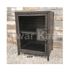 ตู้เก็บของลังไม้สไตล์วินเทจตู้โชว์ตกแต่งสำหรับบ้านห้องนอนห้องนั่งเล่นและสำนักงาน - Product Image 3