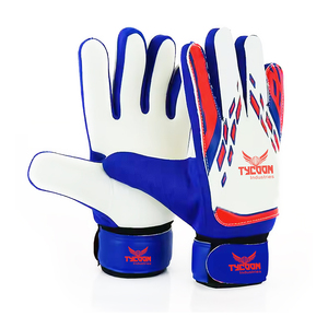 Gants de gardien de but de football professionnel Nouveaux gants de football en latex respirant avec doigts de protection - Product Image 1