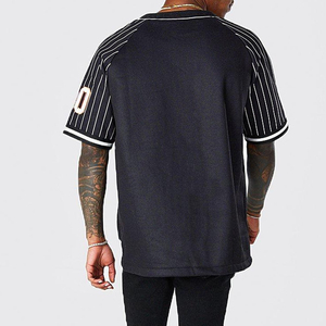 Maillot de baseball tendance, vêtements de sport, coupe confortable, respirant, séchage rapide, 100% polyester pour hommes, maillot d'équipe et vêtements de sport - Product Image 5