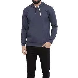 Tendance Hommes Hoodies Street Fashion Basic Hooded Plus Fleece Hommes Hoodies - Product Image 4