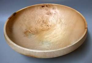 SMART PERFECT VERSÁTIL ARTESANÍA Tazón de masa de madera hecho a mano para frutas o ensaladas Tazón de granja rústico vintage de alta calidad - Product Image 3