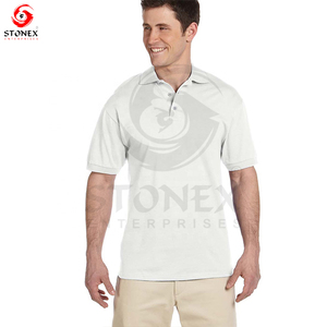 Camiseta Polo de manga corta con botón de solapa para hombre, camiseta informal cómoda elástica de Color sólido de verano para hombre - Product Image 4