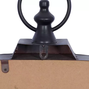 AK latón Metal clásico decoración del hogar Reloj de pared anillo cuadrado negro con numérico para decoración del hogar adornos de pared - Product Image 4