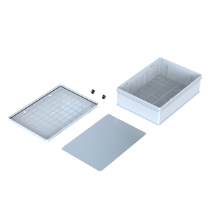 Caja de Distribución de Plástico ABS, Impermeable IP65, Blanca, Moldeada por Inyección, 500x700x225 mm, Caja para Instrumentos Electrónicos de Superficie - Product Image 4