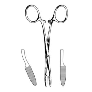 Juego de Instrumentos de Pinzas de Bloqueo Quirúrgico Arterial Hemostáticas Manuales de Acero Inoxidable para Mascotas en Venta - Product Image 3