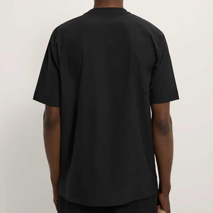 T-shirt en coton streetwear pour homme, grammage lourd, décontracté, fournisseur de mode, t-shirt personnalisé pour homme, coton doux, usage quotidien, vente en gros OEM - Product Image 2