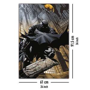 Affiche Batman Gotham Stalker, design moderne, art mural de bande dessinée, en papier durable - Product Image 5