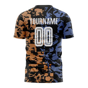 Meilleure Vente Maillot de Foot Homme Personnalisé Haute Qualité 100% Coton Séchage Rapide Léger Respirant Tenue d'Entraînement Sportif - Product Image 5