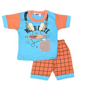 ชุดสูทเด็กชายแขนสั้น 4543 -สีฟ้า - Product Image 1