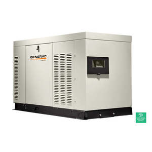 Générateur de secours automatique Generac Protector 25KW à refroidissement liquide, boîtier en aluminium - RG025 - Product Image 1
