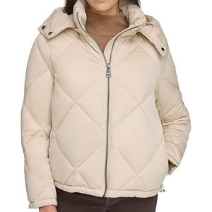 Veste polaire tricotée pour femmes de grande taille, vêtements d'extérieur imperméables et coupe-vent en polyester matelassé épais et chaud pour l'hiver, style tendance - Product Image 5