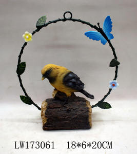 Figurine d'animal en résine rustique faite à la main, éclairage solaire à commande lumineuse, décoration suspendue pour <span class=keywords><strong>jardin</strong></span>, pour cour européenne - Product Image 5