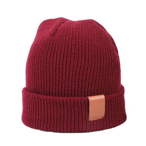 Gorro de Punto para Hombre, Tejido de Algodón Suave, Alta Elasticidad, Ajuste Cómodo, Múltiples Opciones de Color Disponibles para Logotipo Personalizado - Product Image 6