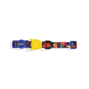 ปลอกคอสุนัข Farm Rio Samba Cat Collar ดีไซน์ทันสมัยสไตล์ตะวันตก พร้อมคุณสมบัติปลดเร็ว ลายพิมพ์เรียบหรู ตกแต่งไฟสวยงาม ผลิตจากโพลีเอสเตอร์ที่ทนทาน - Product Image 1