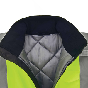 Veste de travail réfléchissante standard européenne, imperméable, coupe-vent, équipement de sécurité industriel, veste de pluie réfléchissante haute visibilité personnalisée - Product Image 3