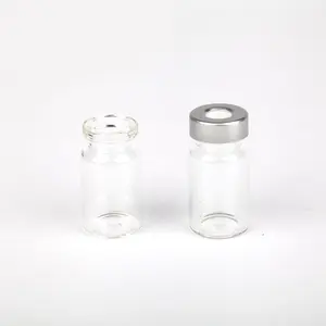 Fanen 5 ml transparentes Glas sterile Injektionsflaschen Labor pharmazeutische Glasflaschen