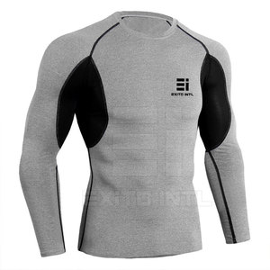 Camiseta de Compresión para Hombre, Manga Larga, Ropa Deportiva para Entrenamiento, Corte Regular, Ropa de Gimnasio, Ecológica, Spandex/Poliéster - Product Image 6
