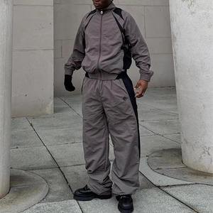 Conjunto Deportivo Informal Personalizado, Ropa Deportiva Urbana, Sudadera con Capucha Estampada, Chaqueta Cortavientos, Conjunto de Jogger, Chándal para Hombre de Secado Rápido - Product Image 4