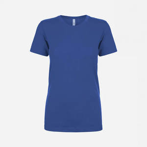 T-shirt idéal Premium 60% coton peigné filé à l'anneau, 40% polyester T-shirt ras du cou pour femmes Confort ultime respirant - Product Image 3