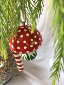 Customizable Red/White <b>Candy</b> <b>Cane</b> Rattan Hanging Ornament Party Front Door Decor Festive Indoor Holiday <b>Tree</b> Party Supplies - Product Image 3