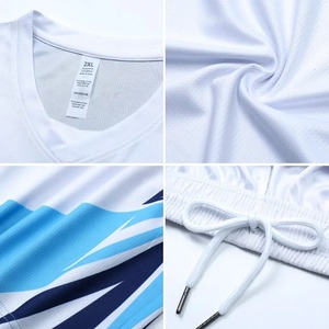 Ensemble d'uniformes respirants à séchage rapide pour hommes, maillot de basket-ball professionnel avec option de taille plus, chemise de basket-ball de style rétro - Product Image 4