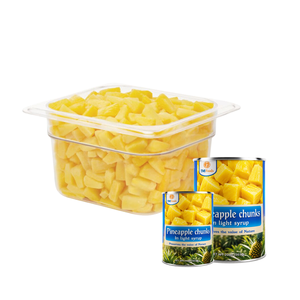 Top Selling Vietnam Manufacturer Supply Best Quality Canned <b>Pineapple</b> Chunks in <b>Light</b> Syrup Customized Packaging - Product Image 1
