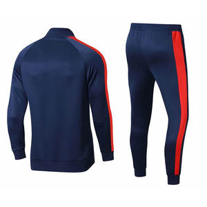 Conjunto de ropa deportiva informal a la moda para hombre, chándal con cremallera y cuello con capucha, pantalones de chándal y Sudadera con capucha estampada en forro polar para invierno para hombre - Product Image 2