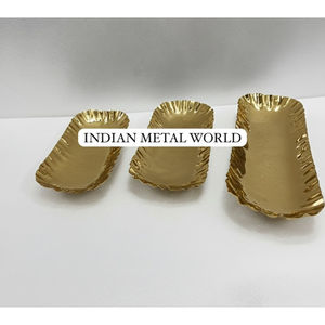 Luxury Gold Finish <b>Hammered</b> Chocolate Serving Bowl Sweets Desserts <b>Holder</b> For Home Hotel And Restaurant Usage On Sale - Product Image 4