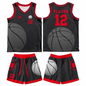 Maillot de basket-ball d'été de haute qualité, personnalisable, respirant, vêtements de sport, nouveau design, impression par sublimation, uniforme de basket-ball - Product Image 1