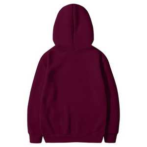 Regular Fit Hooded Sweatshirt Men Lightweight Autumn Solid Streetwear <b>Fleece</b> Pullover <b>Sweater</b> with Pockets - Product Image 4