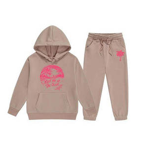 Conjunto de chándal DTG DTF personalizado para hombre, ropa de gimnasio con logotipo personalizado, ropa deportiva de entrenamiento al por mayor, traje de jogging de moda - Product Image 1