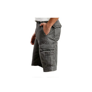 Pantalones rectos holgados informales de verano para hombre, pantalones cortos Cargo de playa con múltiples bolsillos y estampado transpirable, pantalones cortos deportivos Vintage para hombre - Product Image 3