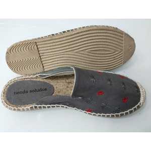 Espadrilles à semelle en Jute pour femmes, chaussures de mode populaire, plates, confortables, personnalisées, vente en gros, Offre Spéciale - Product Image 1