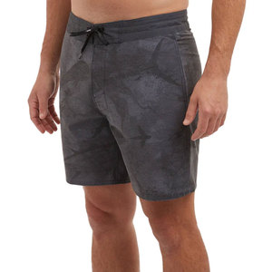 Shorts de pêche pour hommes sur mesure, directement de l'usine, haute qualité, taille élastique, mi-longueur, 100% polyester, confortables, respirants, unis - Product Image 5