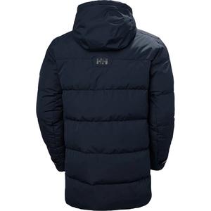 Veste d'hiver matelassée noire pour homme avec logo personnalisé, vêtements d'extérieur pour homme, veste gonflée - Product Image 4