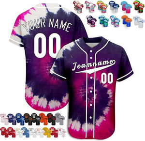 Precio barato al por mayor de encargo de impresión por sublimación completa uniforme de béisbol Jersey Team Wear Base Ball uniformes por encargo - Product Image 3