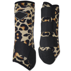 Botas de Protección deportiva de neopreno, botas personalizadas para tendón de caballo, nuevos diseños para productos de caballo, logotipo personalizado, novedad - Product Image 3