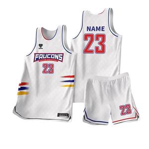 Vente en gros de nouveaux vêtements de sport Ensemble d'uniformes Meilleur faire votre propre costume d'équipe de maillot de basket-ball - Product Image 2