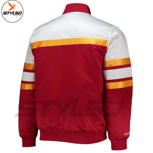 เสื้อแจ็กเก็ตผ้าซาตินสำหรับเบสบอล,สั่งตัดทำจากผ้าซาติน - Product Image 6