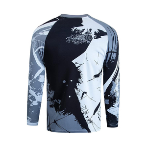 Jersey de Ciclismo de Montaña Multifuncional de Diseño Personalizado de Alta Calidad, Transpirable, de Secado Rápido, de Poliéster/Algodón, Ropa Deportiva Unisex con Estampado Digital - Product Image 5