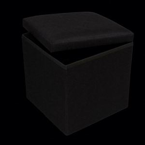 Hua Cheng <b>Storage</b> Ottoman Fabric Modern Design Living Room Furniture Footrest Extra Seat Home <b>Stool</b> - Product Image 3