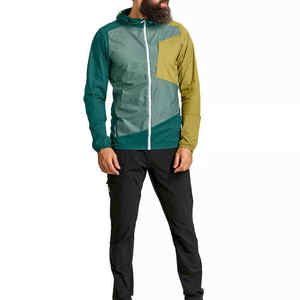 Veste coupe-vent en toile à capuche pour homme, nouvelle mode, vente chaude, coupe-vent, écologique, séchage rapide, respirante, style vintage - Product Image 6