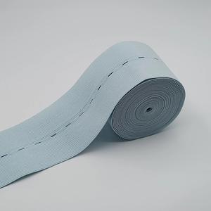 Strap Webbing 60mm <b>Elastic</b> Band Polyester Custom Logo Jacquard Waist Woven Nylon Wide Anti-Slip for Garment Underwear - Product Image 2