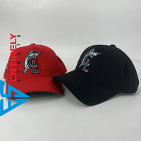 Casquette de baseball de sport personnalisée à 6 panneaux la plus populaire Casquette ajustée en caoutchouc ajustable en coton doux et en tissu imprimé de couleur unie