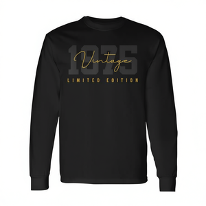 T-shirt vintage a maniche lunghe per il 50° compleanno, edizione limitata, 50 Year Old Est. 1975 per Promozioni - Product Image 2