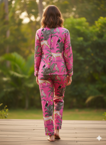 Night <b>Pajamas</b> Set <b>for</b> <b>Women</b> Family Matching Sets Elastic Waist <b>Summer</b> Clothes use - Product Image 2