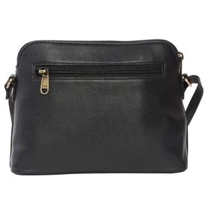 กระเป๋าสะพายข้างหนังวัวแท้คุณภาพพรีเมี่ยมมีพู่ประดับดอกไม้ประดับตกแต่งสไตล์โบฮีเมียนตะวันตกแบบกำหนดเองผู้ผลิตพร้อม - Product Image 2