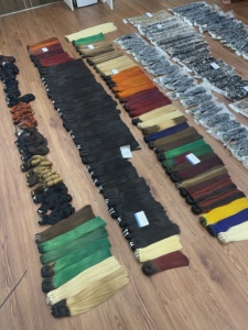 ¡Colores CALIENTES! Extensiones de cabello de trama recta de hueso Cabello humano vietnamita de trama de alta calidad Listo para enviar - Product Image 3