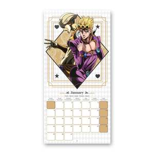 Calendario de pared de Jojo's Bizarre Adventure 2024 con escenas intrigaantes del manga para los fans - Product Image 4