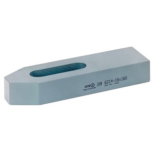 DIN 6314 Iron <b>Clamps</b> for T-Slot 16+18mm Length 125mm AMF - Product Image 1